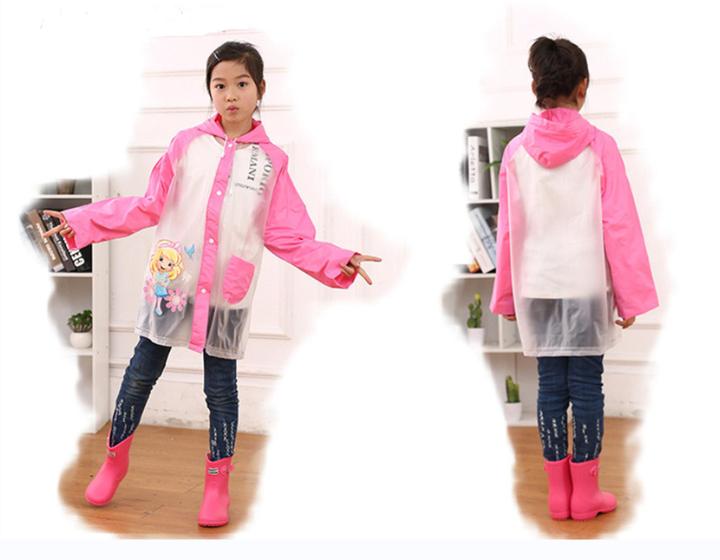 Imagem de Capa De Chuva Infantil Reforçada Menina Ou Menino Resistente