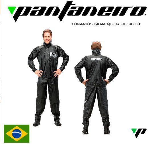 Capa De Chuva Motoqueiro PVC Impermeável Moto - PANTANEIRO Menor preço em Capa De Chuva Motoqueiro PVC Impermeável Moto - PANTANEIRO