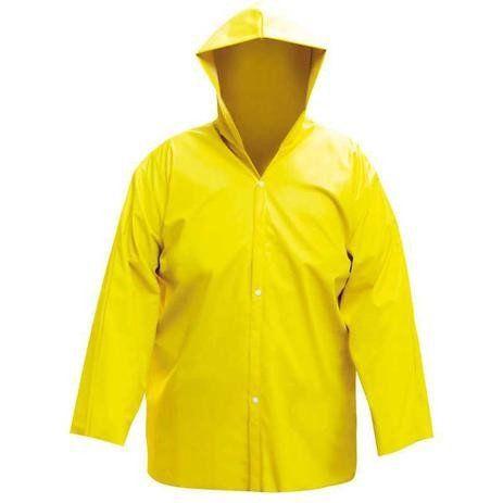 Imagem de Capa de Chuva PVC Com Forro Amarela Tam.GG 1970 - Worker
