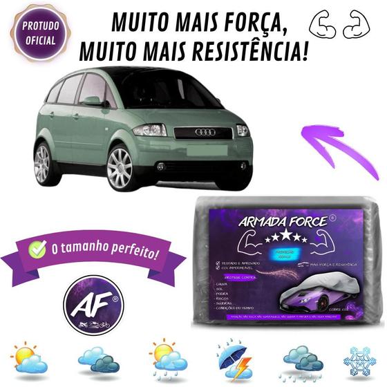 Imagem de Capa De Cobrir Carro AUDI A2 Sem Forro Impermeável Armada Force