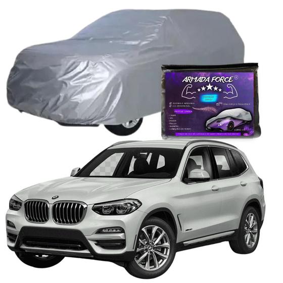 Imagem de Capa De Cobrir Carro BMW X3 Sem Forro Impermeável Armada Force