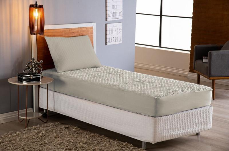 Capa De Colchão Protetora Impermeável Cama Solteiro Box Menor preço em Capa De Colchão Protetora Impermeável Cama Solteiro Box