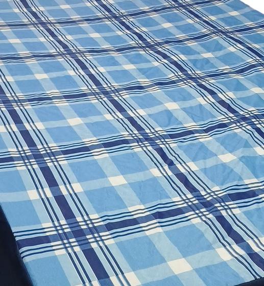 Imagem de Capa De Colchão Solteiro Tecido Estampado Masculino C/60% De Algodão Com Ziper