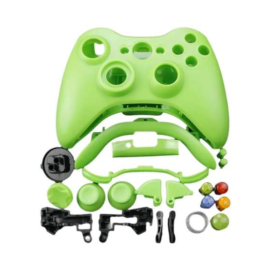 Imagem de Capa De Controle Sem Fio Para Xbox 360 Com Kits De Botões Analog Stick Acessórios Para Pára-choques