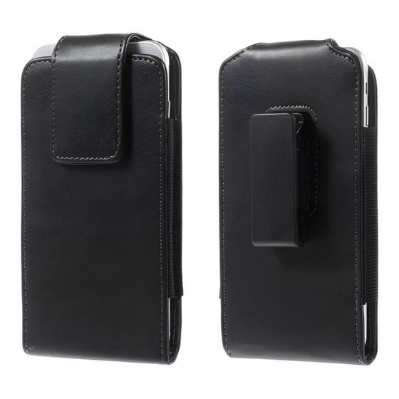 Imagem de Capa De Couro Para Celular 5.5” Com Clip Para Cinto X-Cell XC-CLIP-5