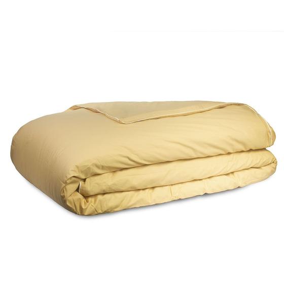 Imagem de Capa de Edredom Duvet Casal Colorlife Liso Com Vivo Percal 200 Fios 100% Algodão