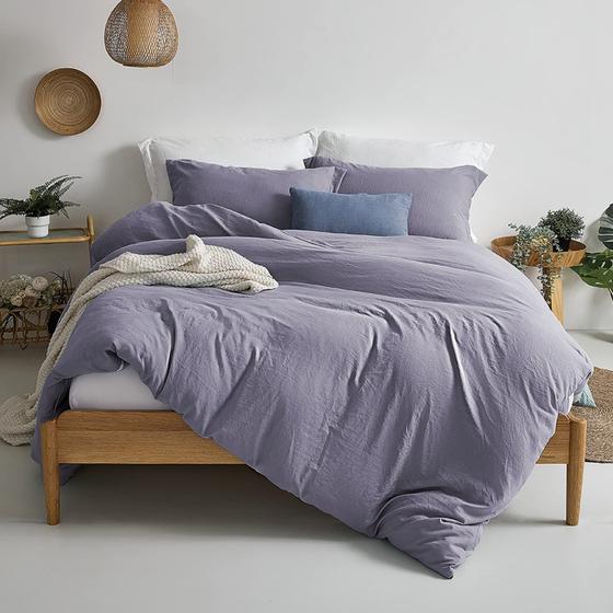 Imagem de Capa de edredon MILDLY Queen Size Super Soft Light Purple