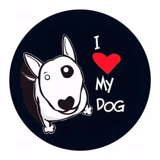 Imagem de Capa De Estepe' Ecosport I Love My Dog 2015 Com Cadeado