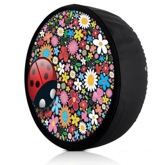 Imagem de Capa De Estepe Joaninha Com Cadeado Ecosport Doblo Spin