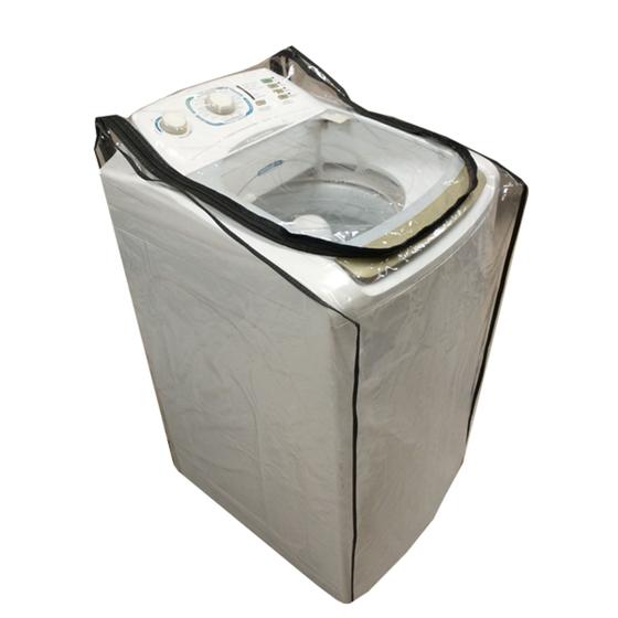 Imagem de Capa De Máquina De Lavar 11kg Electrolux Essential Care Transparente