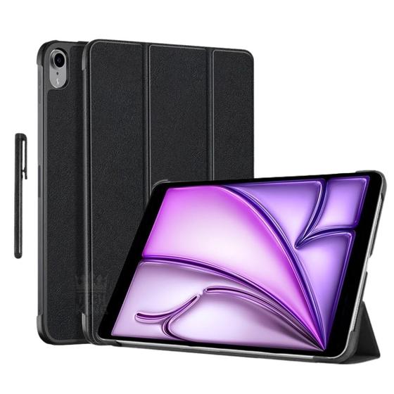 Imagem de Capa de material sintético para iPad Air 11 M2 2024 + caneta