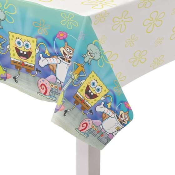 Imagem de Capa de mesa Amscan Ultimate Spongebob Plastic 137 x 244cm