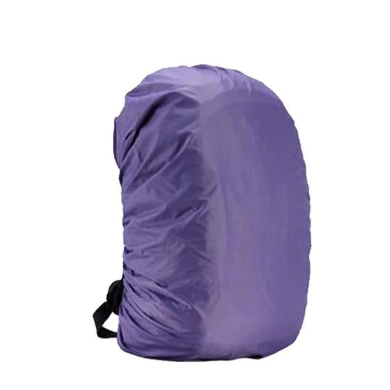 Capa de Mochila Impermeável Camping Grande Lilás Menor preço em Capa de Mochila Impermeável Camping Grande Lilás