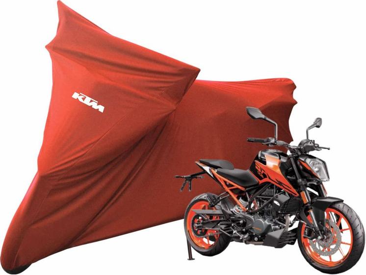 Imagem de Capa De Moto KTM 200 Duke Sob Medida Com Logo