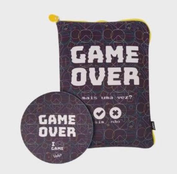 Imagem de Capa de notebook com mouse pad game geek 33553