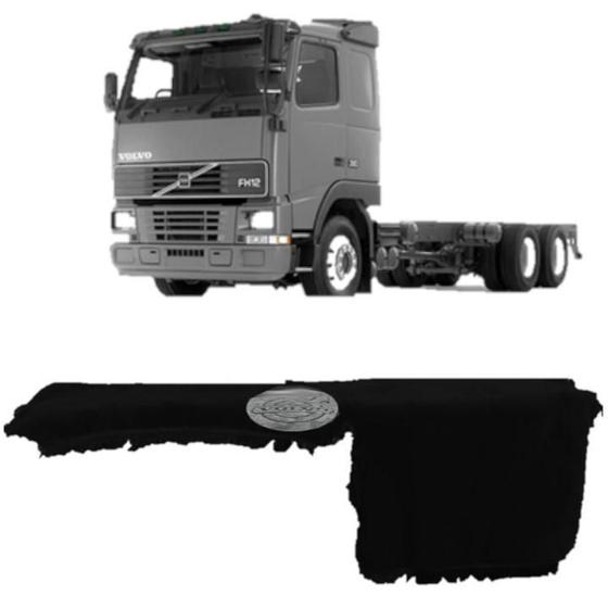 Imagem de Capa De Painel Chinil Com Logo Para Volvo Fh Preto