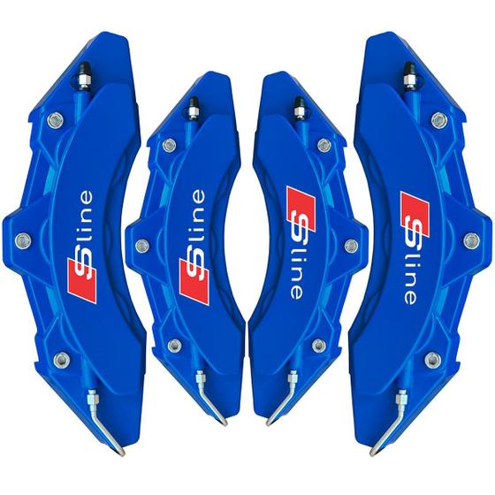 Imagem de Capa de Pinça Para Freio com 2 Pares Compatíveis com SLINE Capa Universal + Cola 50g