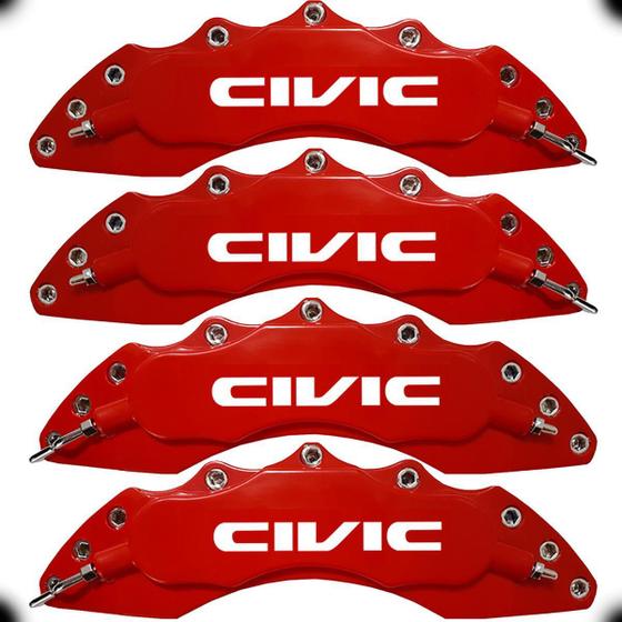 Imagem de Capa De Pinça Vermelha - Civic - Branco