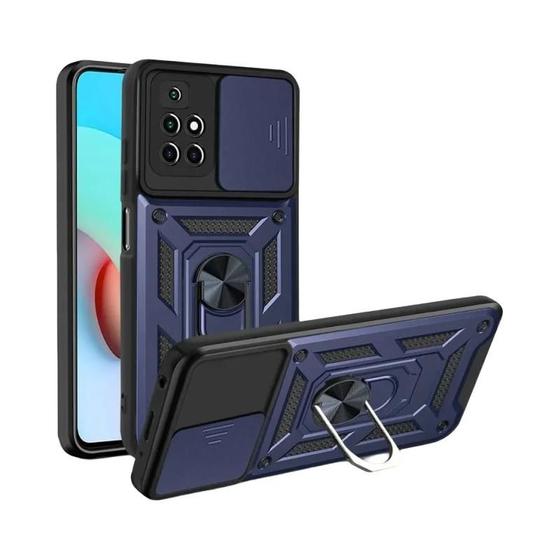 Imagem de Capa de Proteção Anti-Choque para Câmera Xiaomi Redmi 10/9/9T/9A/9C NFC/Note 10/9/11 Pro