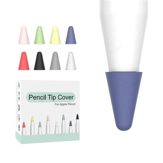 Imagem de Capa de Proteção Silicone Macia Para Ponta de Apple Pencil