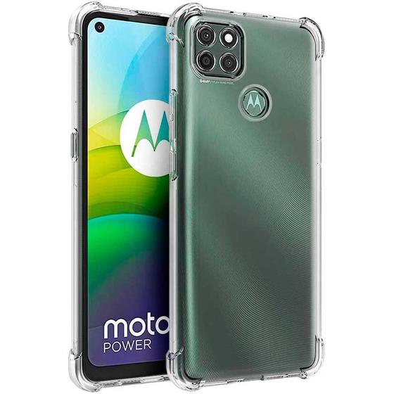 Imagem de Capa de Silicone Borda Reforçada Anti Impactos para Moto G9 Power