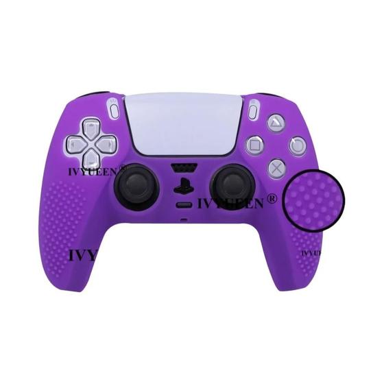 Imagem de Capa de Silicone com Tachas para Gamepad PS5 DualSense - Proteção IVYUEEN