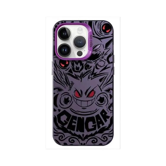 Imagem de Capa de Silicone Gengar Pokémon para iPhone 15 Pro Max/14 Plus/13/12/X/XS Max/XR