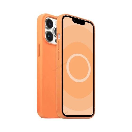 Imagem de Capa de Silicone Líquido para iPhone 13 - Pro, Max e Mini - Com Proteção Anti-Queda e Carregamento Sem Fio