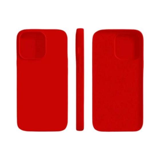 Imagem de Capa de Silicone Líquido para iPhone 16/15/14/13 Pro Max/XR/XS - À Prova de Choques