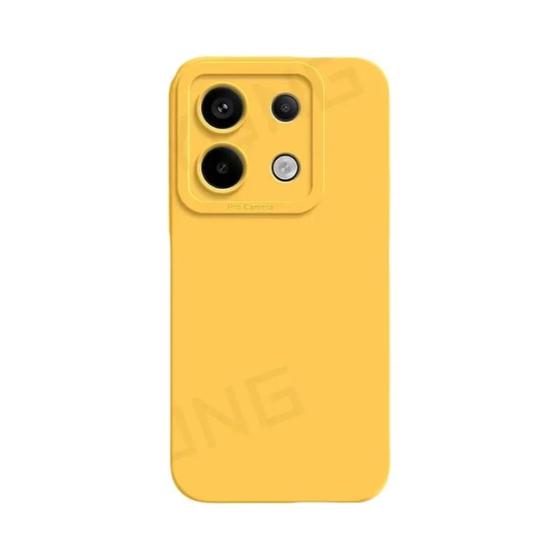 Imagem de Capa de Silicone Líquido para Xiaomi Redmi Note 13/12 - Proteção Macia e Quadrada