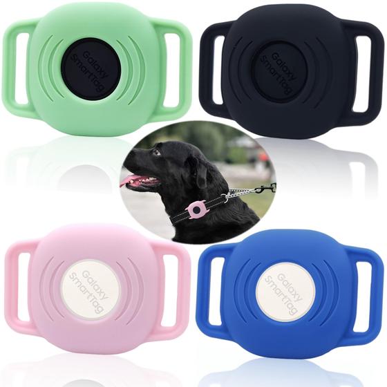 Imagem de Capa de silicone para Galaxy SmartTag para cães (pacote com 4) - Counlisha