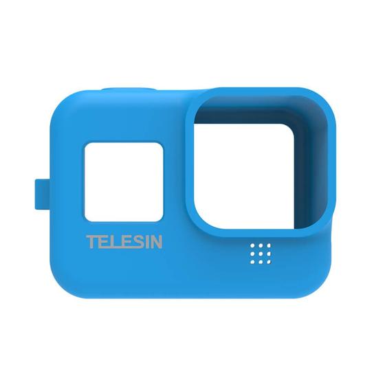 Imagem de Capa de Silicone para GoPro Hero 8 Black + Cordão Ajustável Telesin