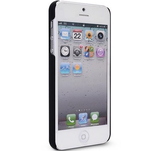 Imagem de Capa De Silicone Para iPhone 5 Preto Maxprint - 608920