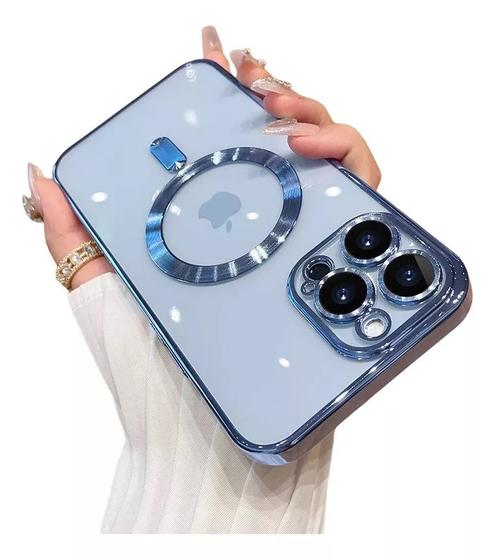 Imagem de Capa de Silicone para Smartphone 11/12/13/14 Alta Qualidade e Compatível com Carregamento Sem Fio