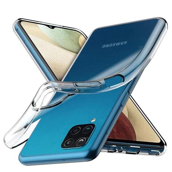 Imagem de Capa de Silicone TPU Transparente para Samsung Galaxy A02, A12, A22, A32, A42, A52, A72 e M