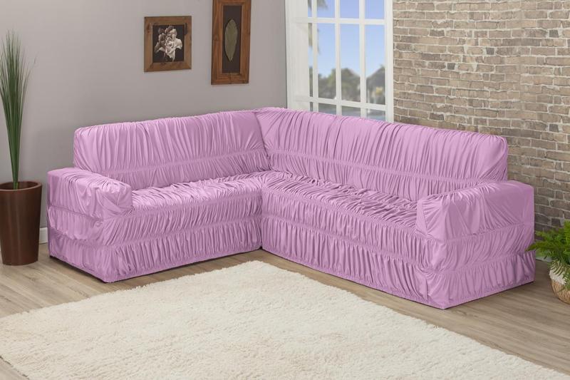 Imagem de Capa De Sofa Canto De 9 Lugares Elasticada Malha Gel