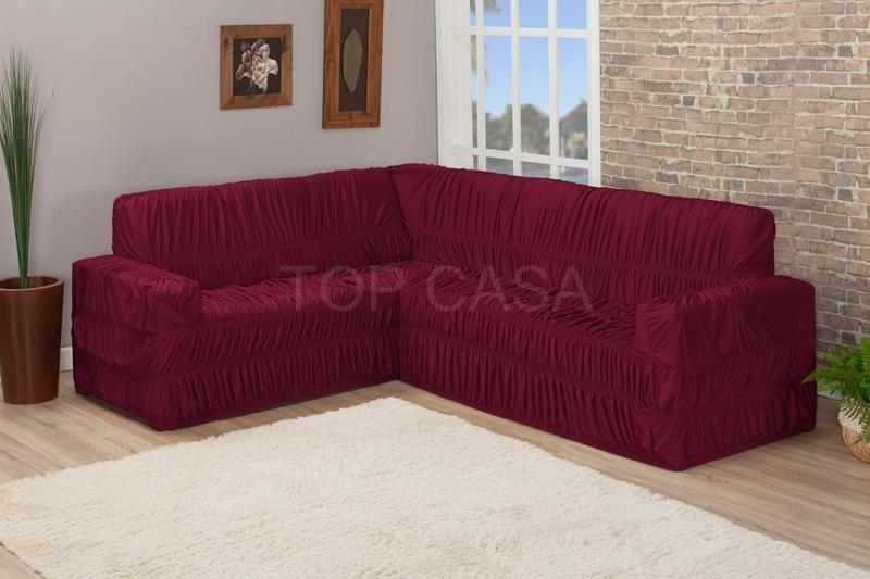 Imagem de Capa De Sofa Canto De 9 Lugares Elasticada Malha Gel