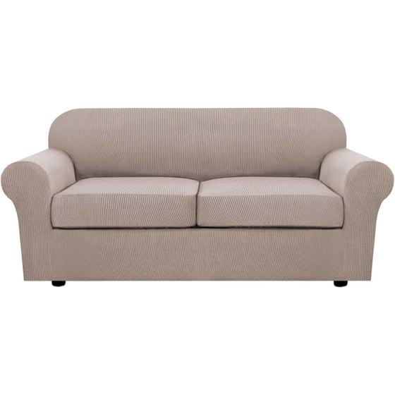Imagem de Capa de sofá H.VERSAILTEX de 3 peças para sofá com 2 almofadas