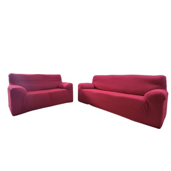 Imagem de Capa de Sofá, Moderna, Elegante, Estilosa, Para Sofá De 2 e 3 Lugares Com Elástico