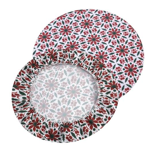 Capa de Sousplat Natal Kit 6 Peças 35x35cm Mesa Posta Natalina - Valle Enxovais Imagem de Capa de Sousplat Natal Kit 6 Peças 35x35cm Mesa Posta Natalina