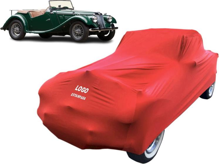 Imagem de Capa De tecido Com Logo Mg Tf Avallone Carro Antigo