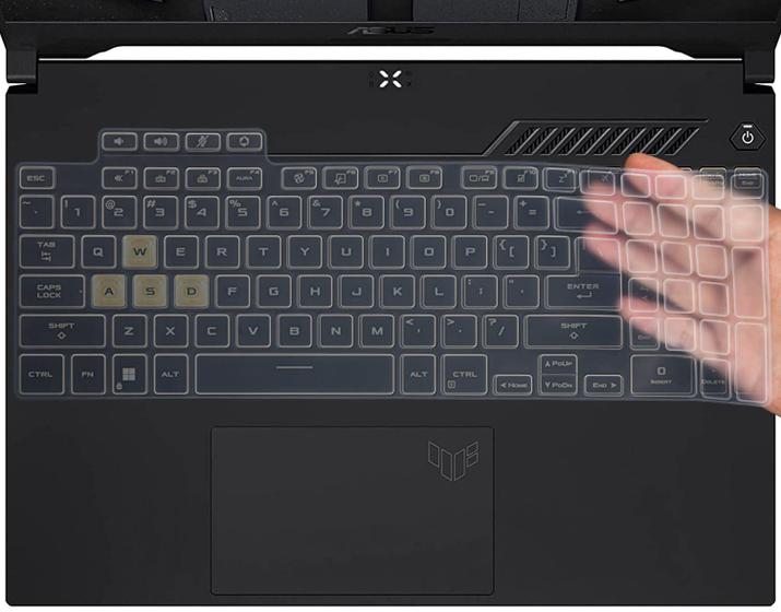 Imagem de Capa de Teclado ASUS TUF Dash 15 - Proteção Transparente