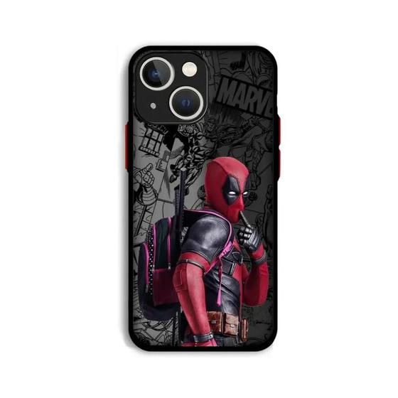 Imagem de Capa de Telefone Luxuosa Marvel Deadpool para iPhone - Diversos Modelos