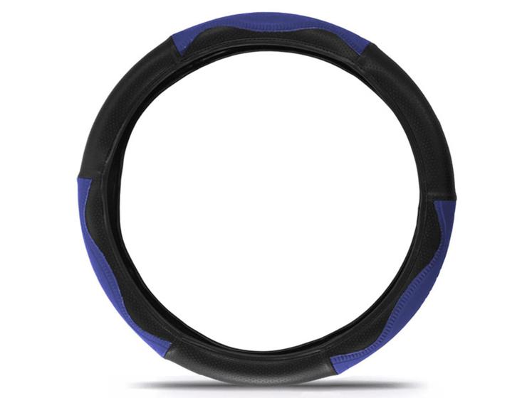 Imagem de capa de volante de carro cor azul para passat 76