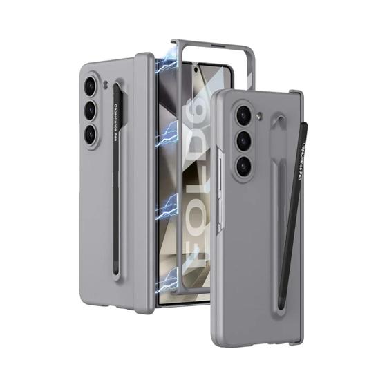 Capa Dura Magnética para Samsung Galaxy Z Fold 6 - Proteção de PC à Prova de Quedas Menor preço em Capa Dura Magnética para Samsung Galaxy Z Fold 6 - Proteção de PC à Prova de Quedas