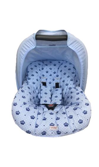 Capa E Capota Para Bebê Conforto + Protetor Cinto Modelo 003 - Lika Baby -  Acessórios para Carrinho de Bebê - Magazine Luiza