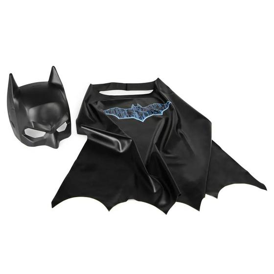 Imagem de Capa e Máscara Preta Infantil do Batman