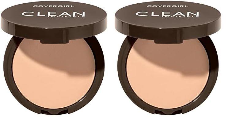 Imagem de Capa em pó prensada Girl Clean Invisible Vegan Buff Beige