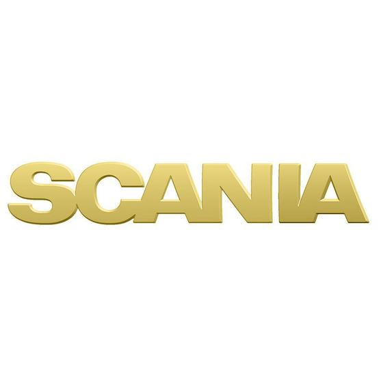 Imagem de Capa Emblema Para Scania S5 P Antigo 2012 Dourado