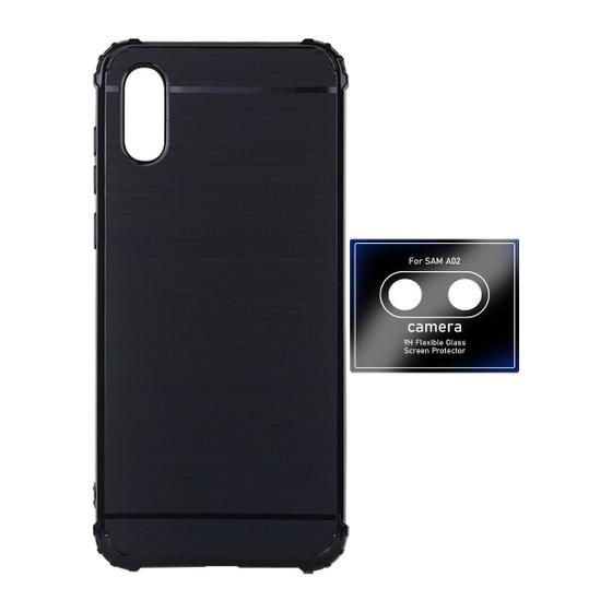 Imagem de Capa Emborrachada GALAXY A02 A022 6.5 + Pelicula Camera - Cell In Power25